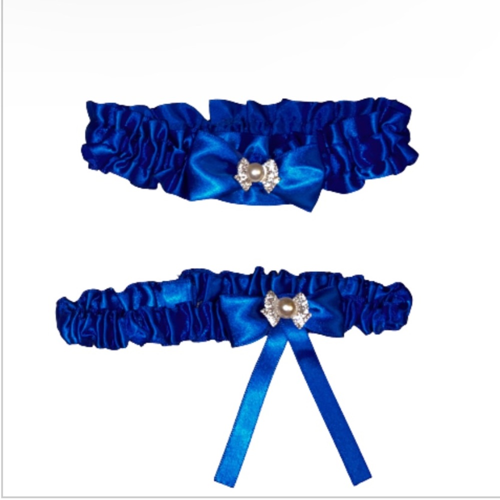 No Longer For Sale MIRANDA'S BRIDAL Womens Satin Bridal Garters 2 PK